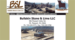 Desktop Screenshot of bullskinstone.com